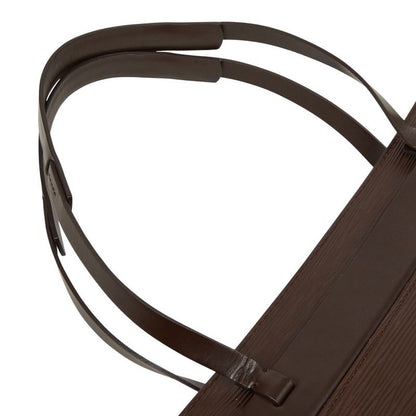 Louis Vuitton Epi Croisette PM Handbag Mocha Brown Leather — view 8