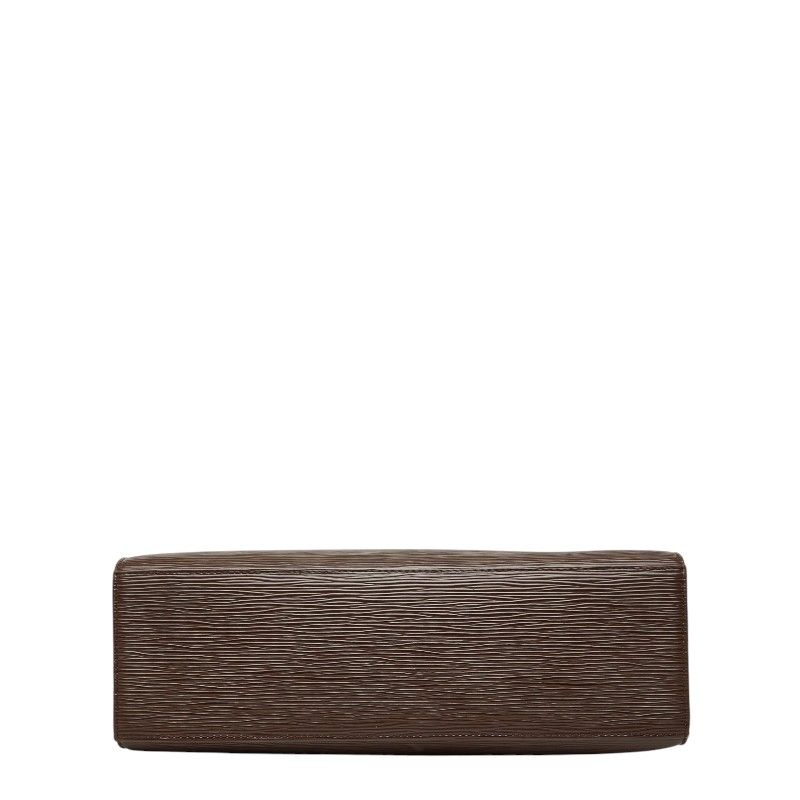 Louis Vuitton Epi Croisette PM Handbag Mocha Brown Leather — view 3