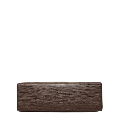 Louis Vuitton Epi Croisette PM Handbag Mocha Brown Leather — view 3