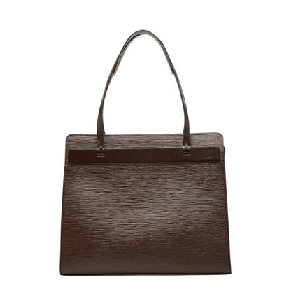 Louis Vuitton Epi Croisette PM Handbag Mocha Brown Leather
