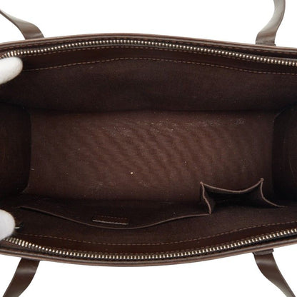 Louis Vuitton Epi Croisette PM Handbag Mocha Brown Leather — view 9