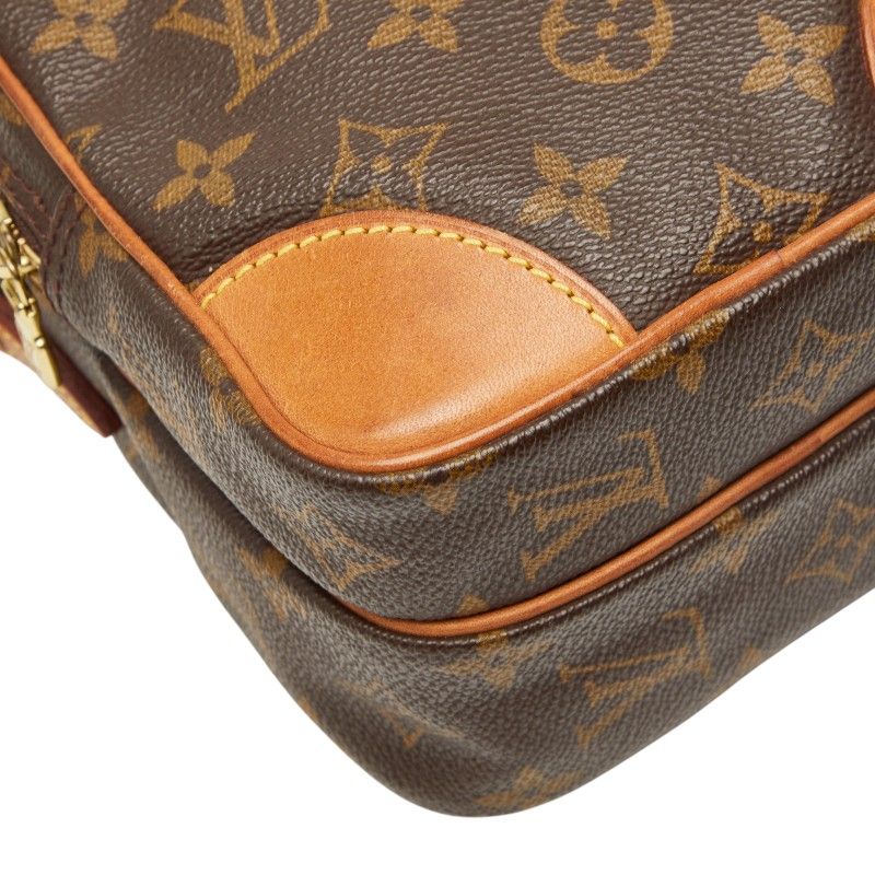 Louis Vuitton Monogram Amazon Crossbody Shoulder Bag Brown Leather — view 5