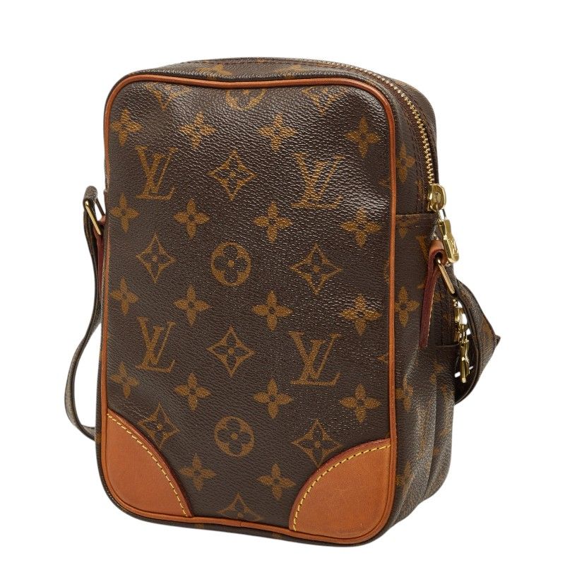Louis Vuitton Monogram Amazon Crossbody Shoulder Bag Brown Leather — view 2