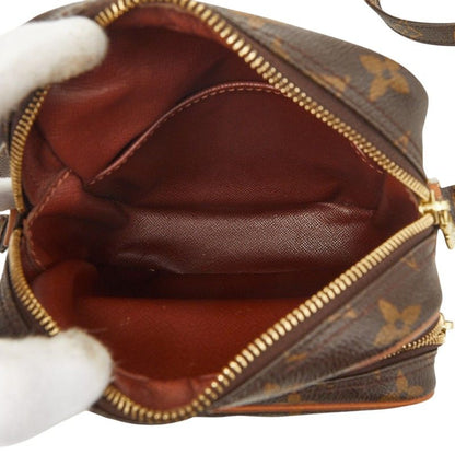 Louis Vuitton Monogram Amazon Crossbody Shoulder Bag Brown Leather — view 9