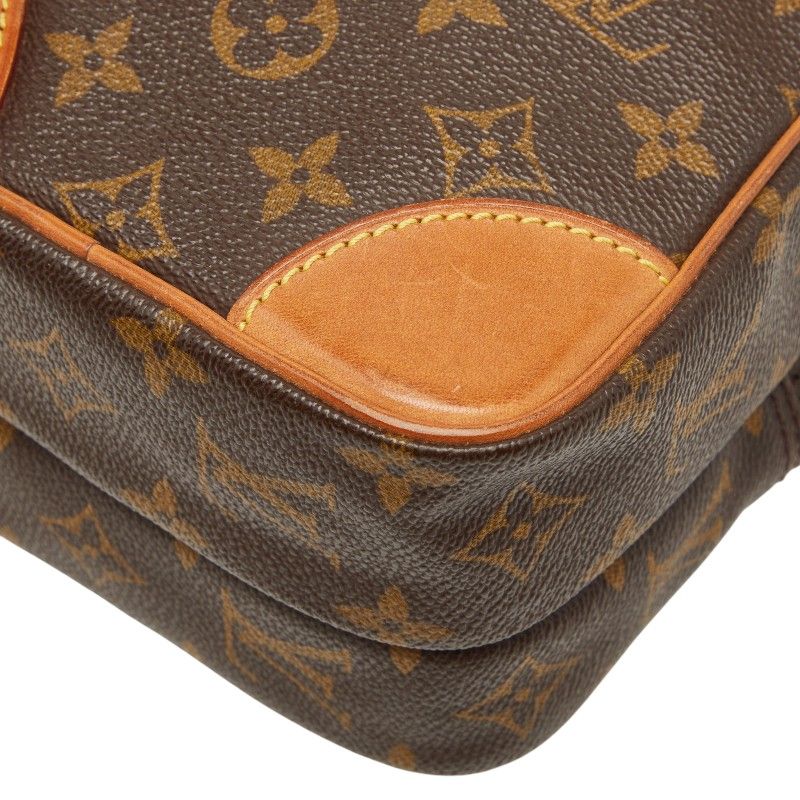 Louis Vuitton Monogram Amazon Crossbody Shoulder Bag Brown Leather — view 6