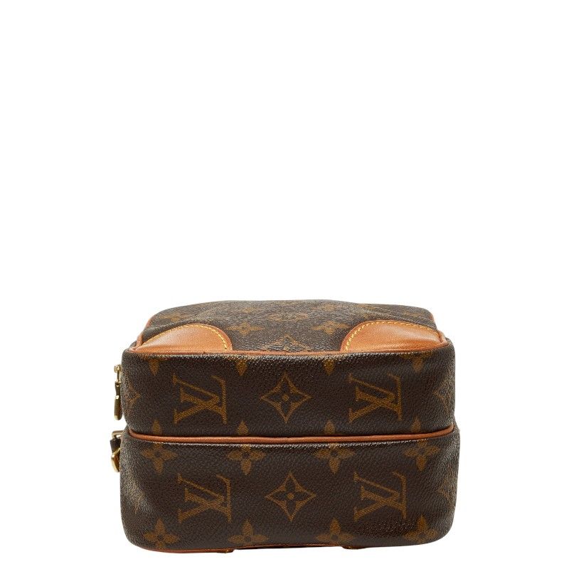 Louis Vuitton Monogram Amazon Crossbody Shoulder Bag Brown Leather — view 3