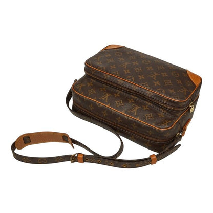 Louis Vuitton Monogram Nile Shoulder Bag Brown Leather — view 9