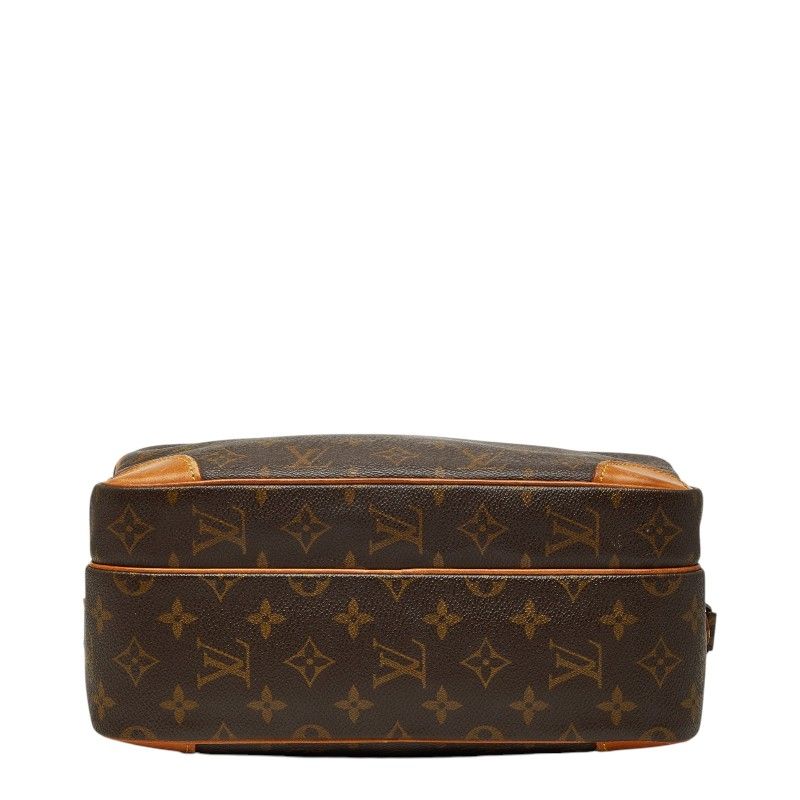 Louis Vuitton Monogram Nile Shoulder Bag Brown Leather — view 3