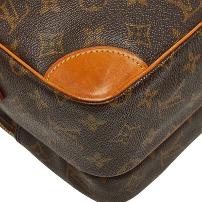 Louis Vuitton Monogram Nile Shoulder Bag Brown Leather — view 7
