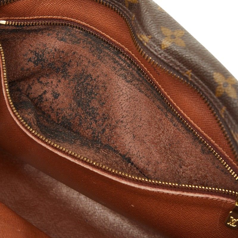 Louis Vuitton Monogram Nile Shoulder Bag Brown Leather — view 8