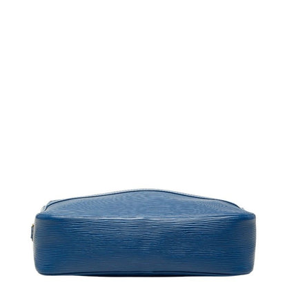 Louis Vuitton Epi Trocadero Crossbody Shoulder Bag Toledo Blue Leather — view 3