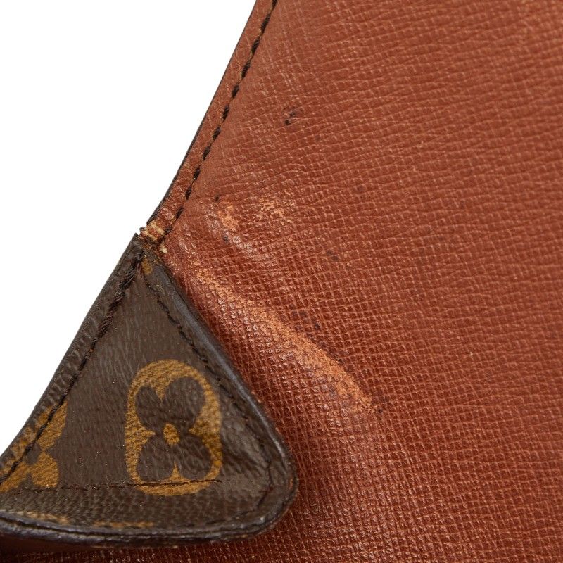 Louis Vuitton Monogram Mini Saint Cloud Shoulder Bag Brown Leather — view 8