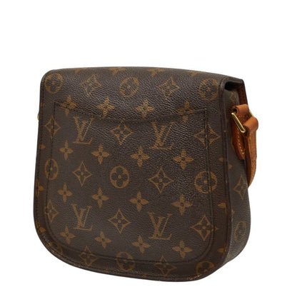 Louis Vuitton Monogram Mini Saint Cloud Shoulder Bag Brown Leather — view 2