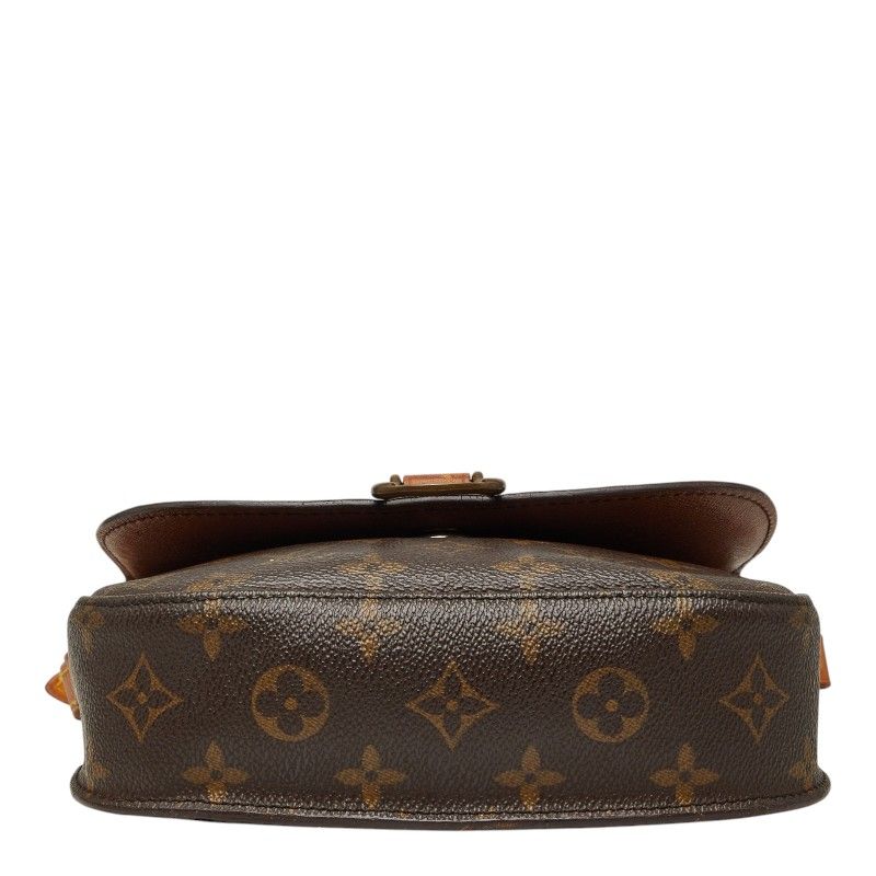 Louis Vuitton Monogram Mini Saint Cloud Shoulder Bag Brown Leather — view 3