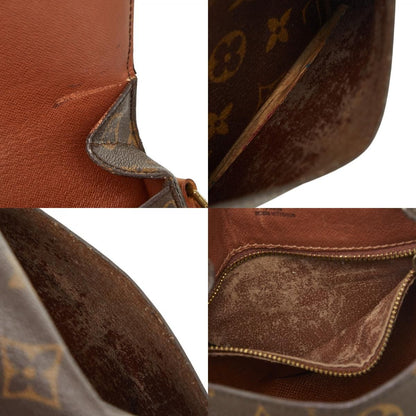 Louis Vuitton Monogram Mini Saint Cloud Shoulder Bag Brown Leather — view 9