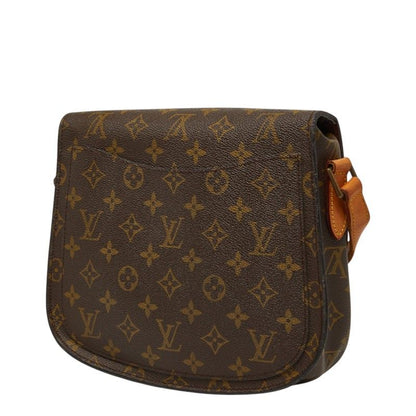 Louis Vuitton Monogram Saint Cloud GM Crossbody Shoulder Bag Brown Leather — view 2