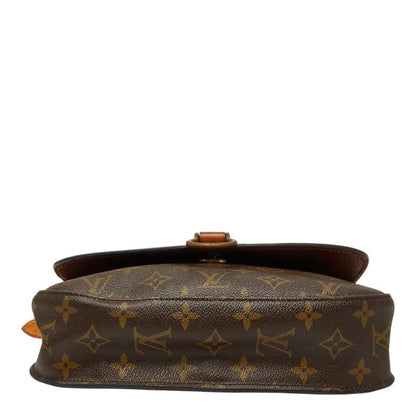 Louis Vuitton Monogram Saint Cloud GM Crossbody Shoulder Bag Brown Leather — view 3