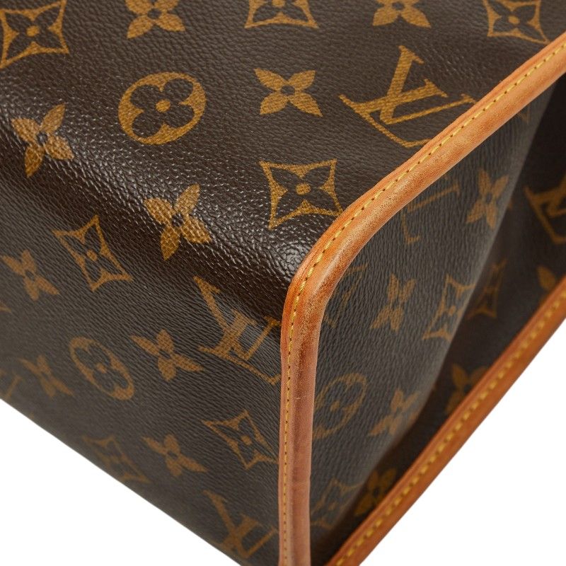 Louis Vuitton Monogram Popincourt Tote Brown Leather — view 5
