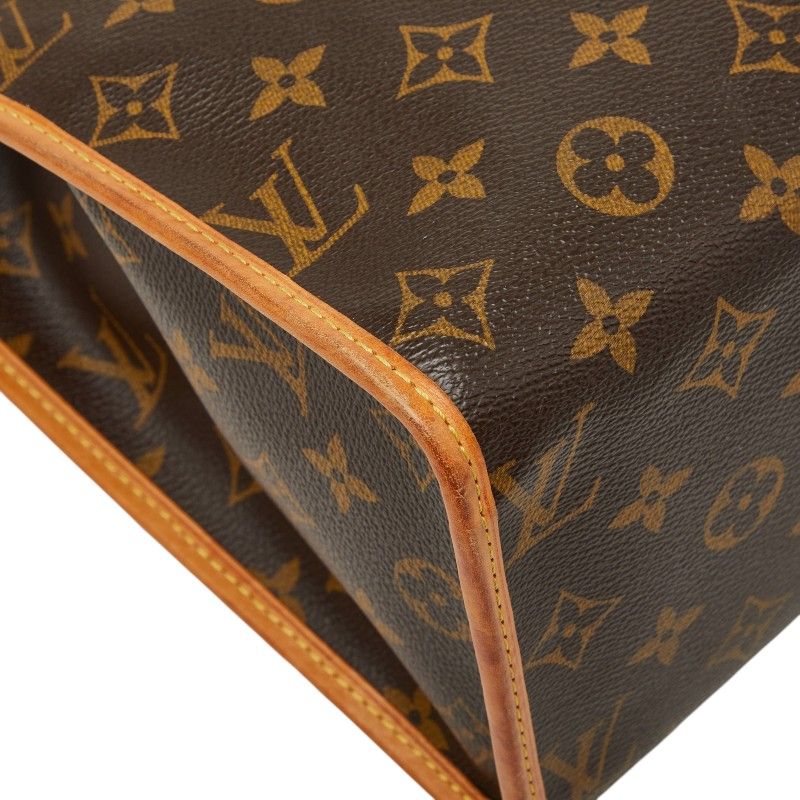 Louis Vuitton Monogram Popincourt Tote Brown Leather — view 4