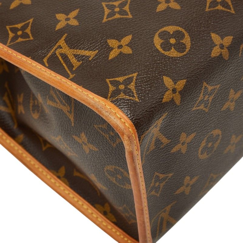 Louis Vuitton Monogram Popincourt Tote Brown Leather — view 7