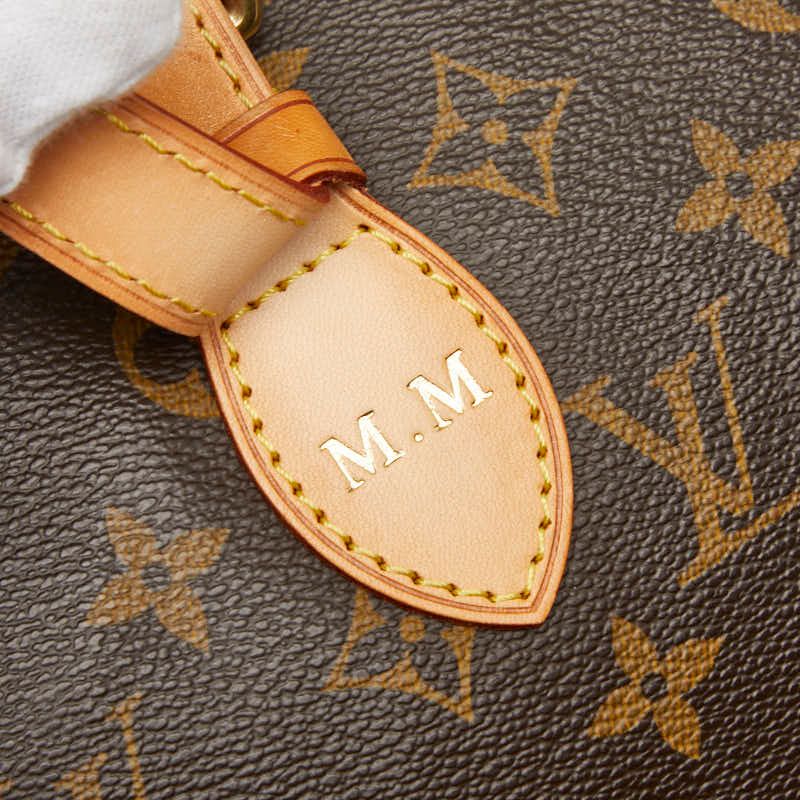 Louis Vuitton Monogram Popincourt Tote Brown Leather — view 8