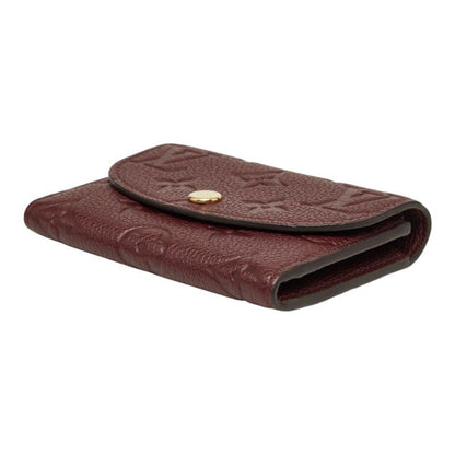 Louis Vuitton Monogram Empreinte Porte-Monnaie Rosalie Coin Case Card Grena — view 4