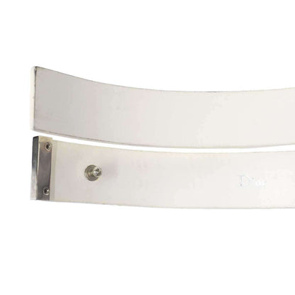 Dior Homme Leather Belt White 90 — view 3