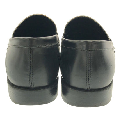 Saint Laurent Paris Leather Peni Loafers Black White — view 3