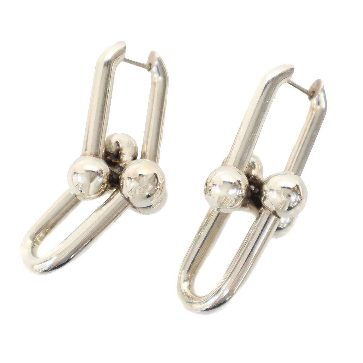 Tiffany & Co Extra Large Link Earrings Set Silver