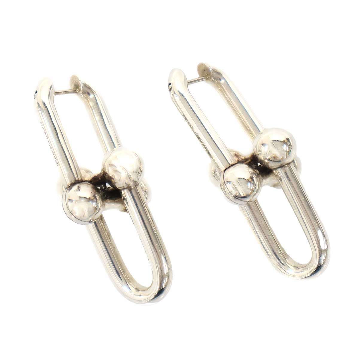 Tiffany & Co Extra Large Link Earrings Set Silver — view 2