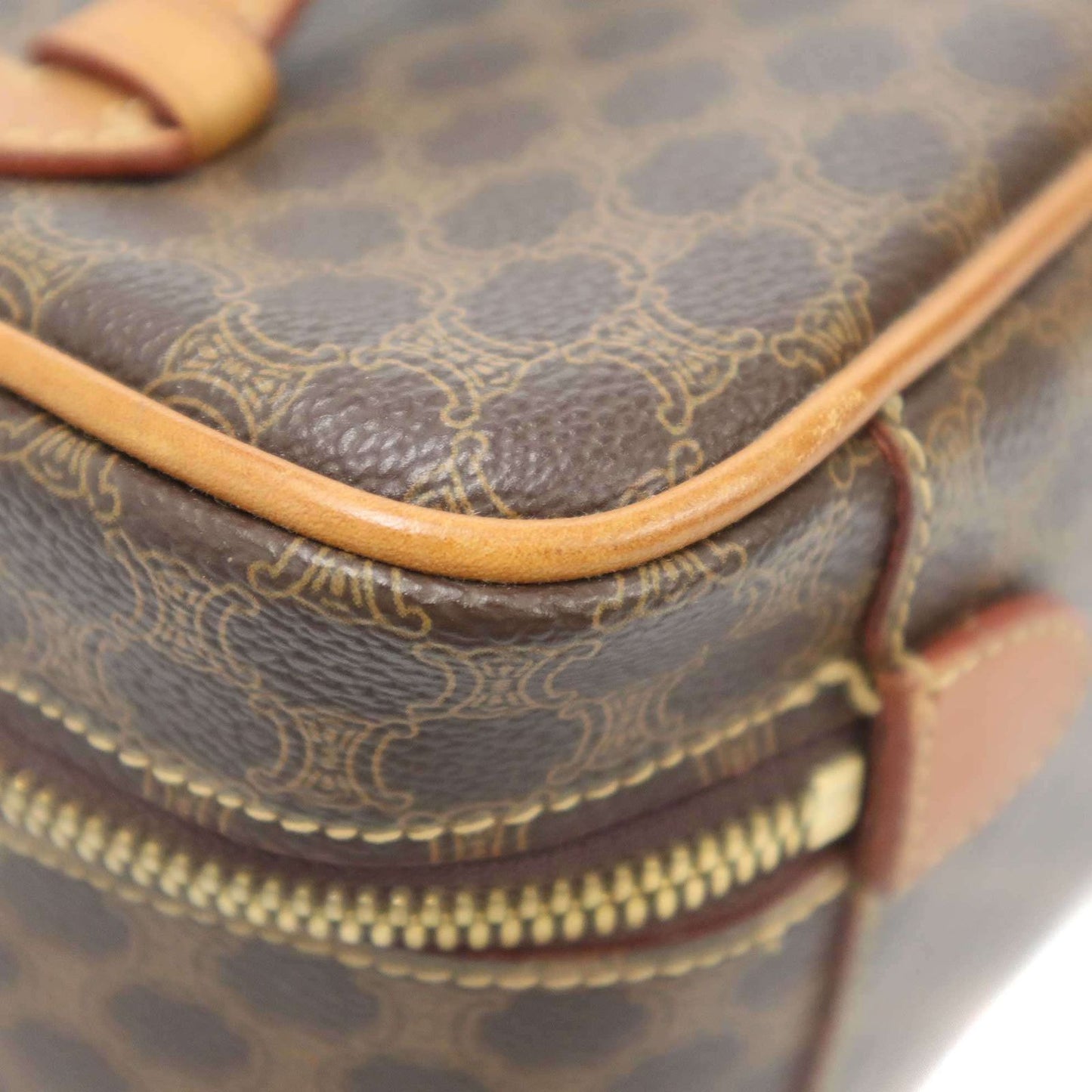 Celine Macadam Vanity Bag Brown — view 8