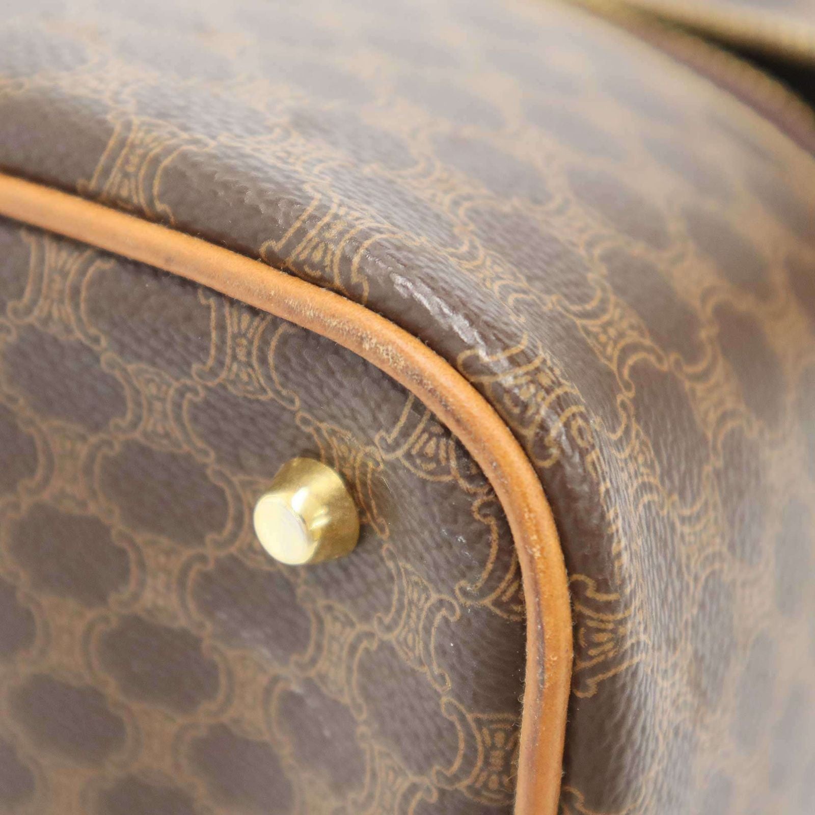 Celine Macadam Vanity Bag Brown — view 7