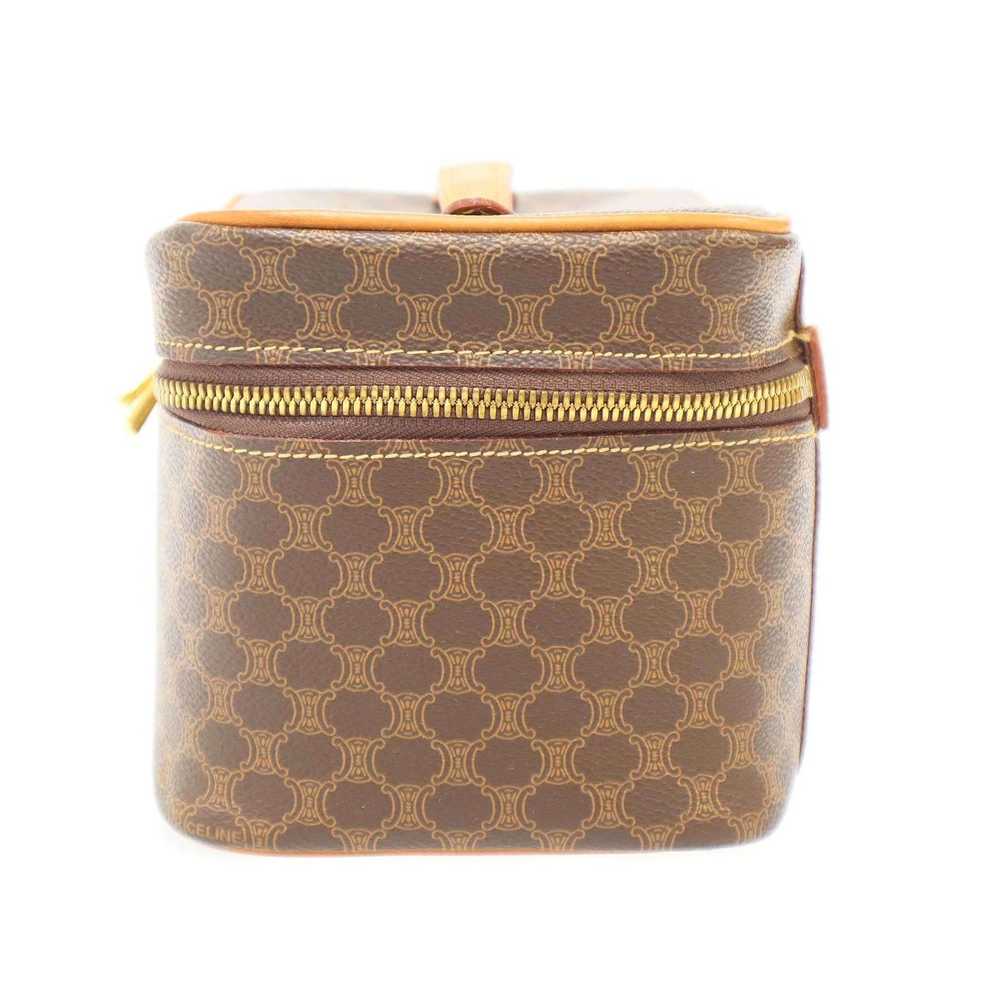Celine Macadam Vanity Bag Brown — view 3