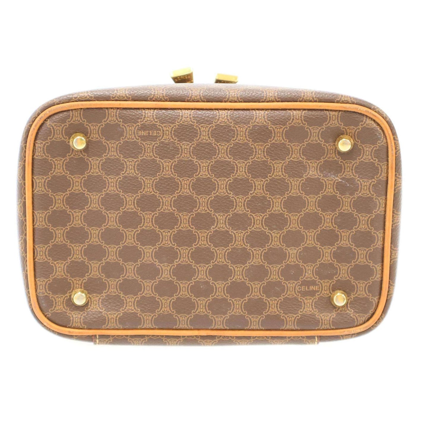 Celine Macadam Vanity Bag Brown — view 4