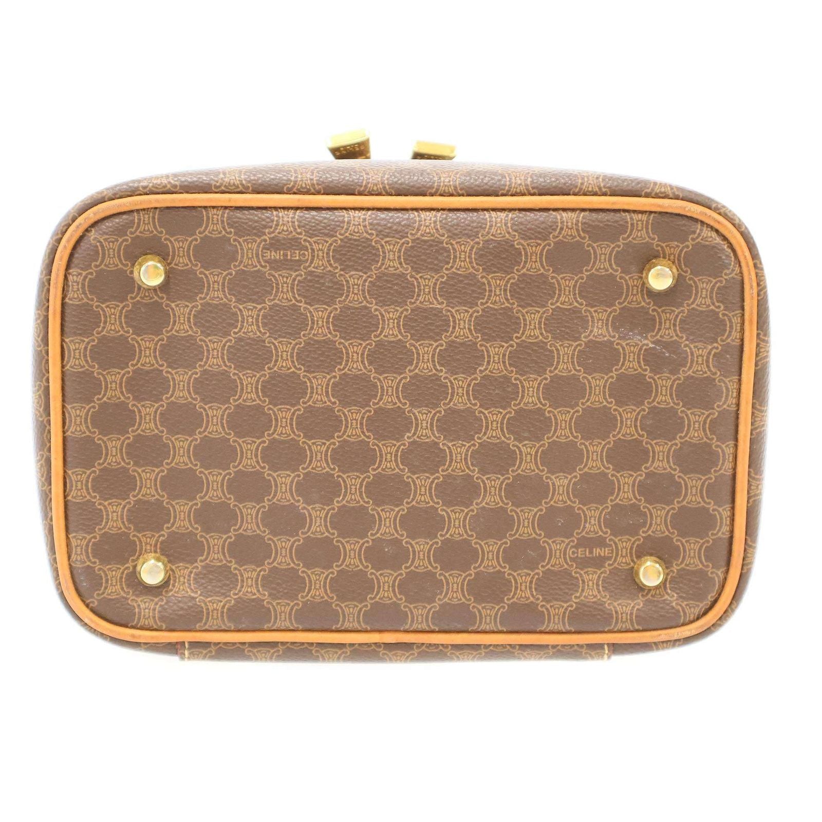 Celine Macadam Vanity Bag Brown — view 4