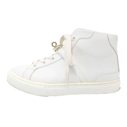 Hermes Daydream Kelly High Cut Sneakers White — view 2