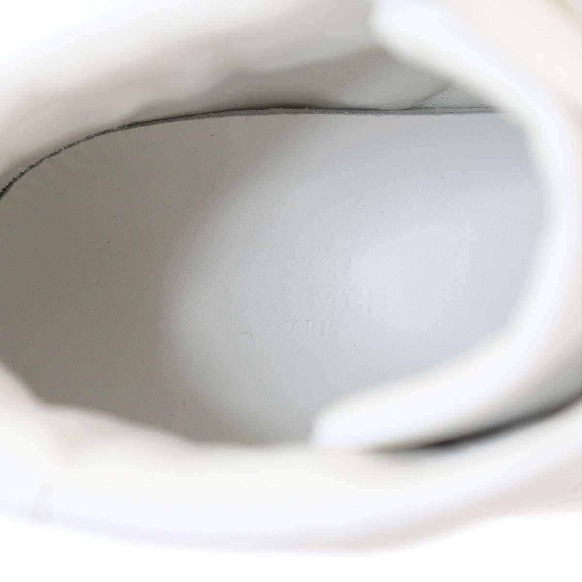 Hermes Daydream Kelly High Cut Sneakers White — view 5