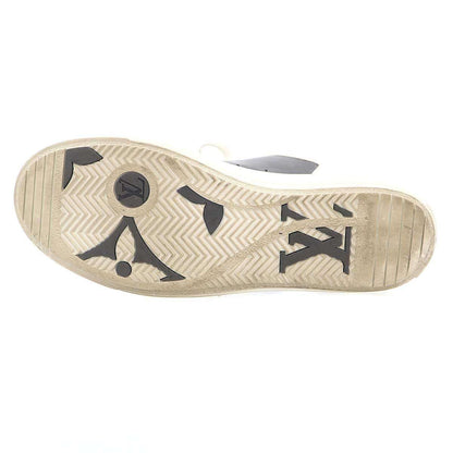 Louis Vuitton Charlie Line Low Cut Leather Sneakers White Brown — view 4
