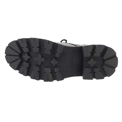Celine Triomphe Leather Derby Shoes BE Black — view 4