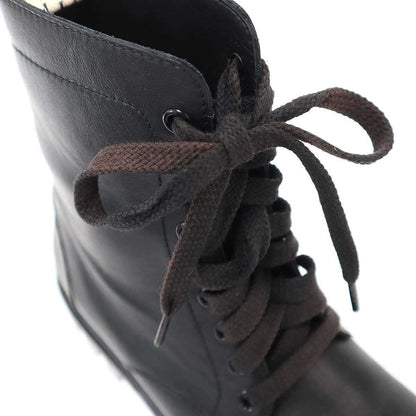 Loewe les Up Leather Boots Black — view 8