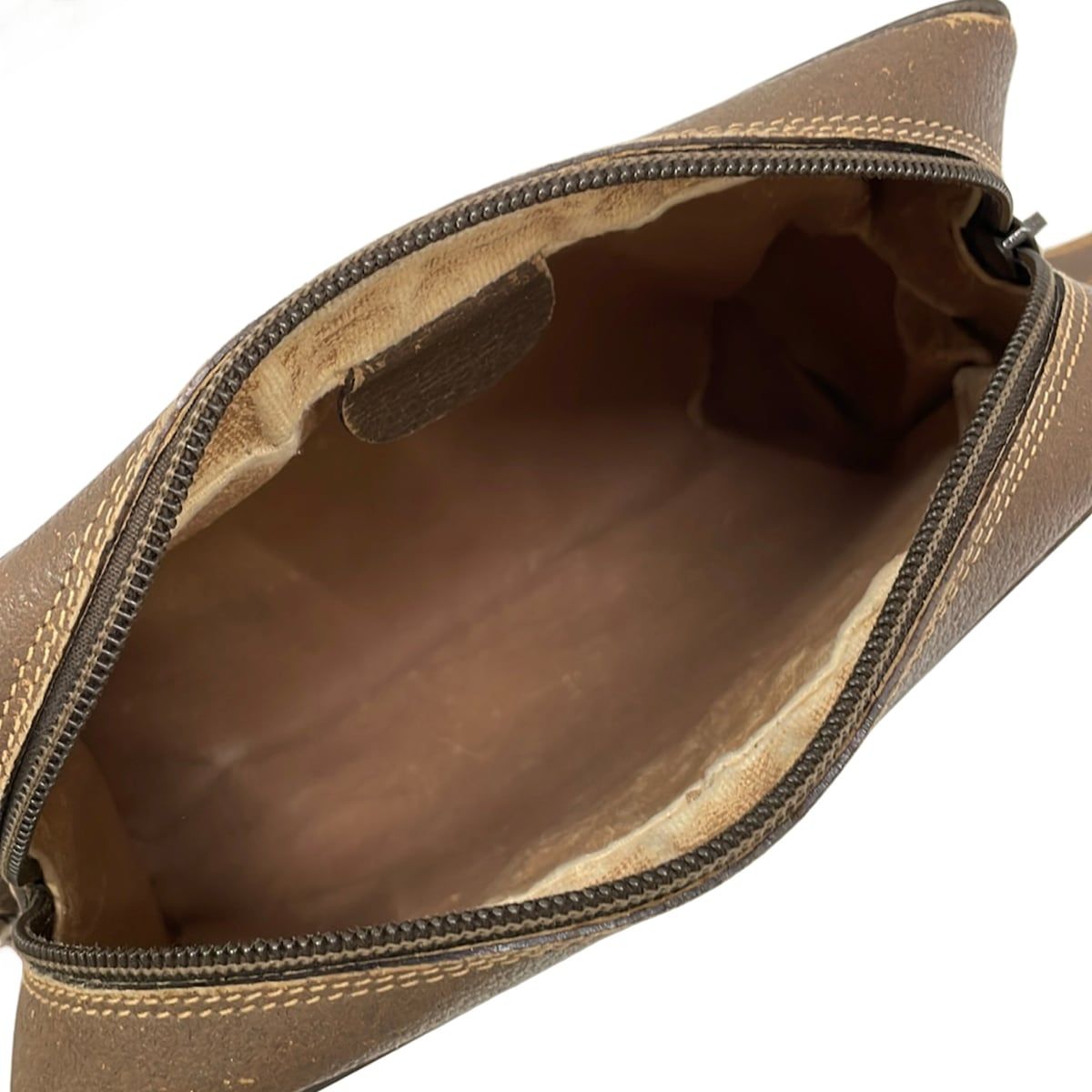 Gucci Shoulder Bag GG Plus Supreme Sherry Interlocking Dark Brown Beige Multi — view 7
