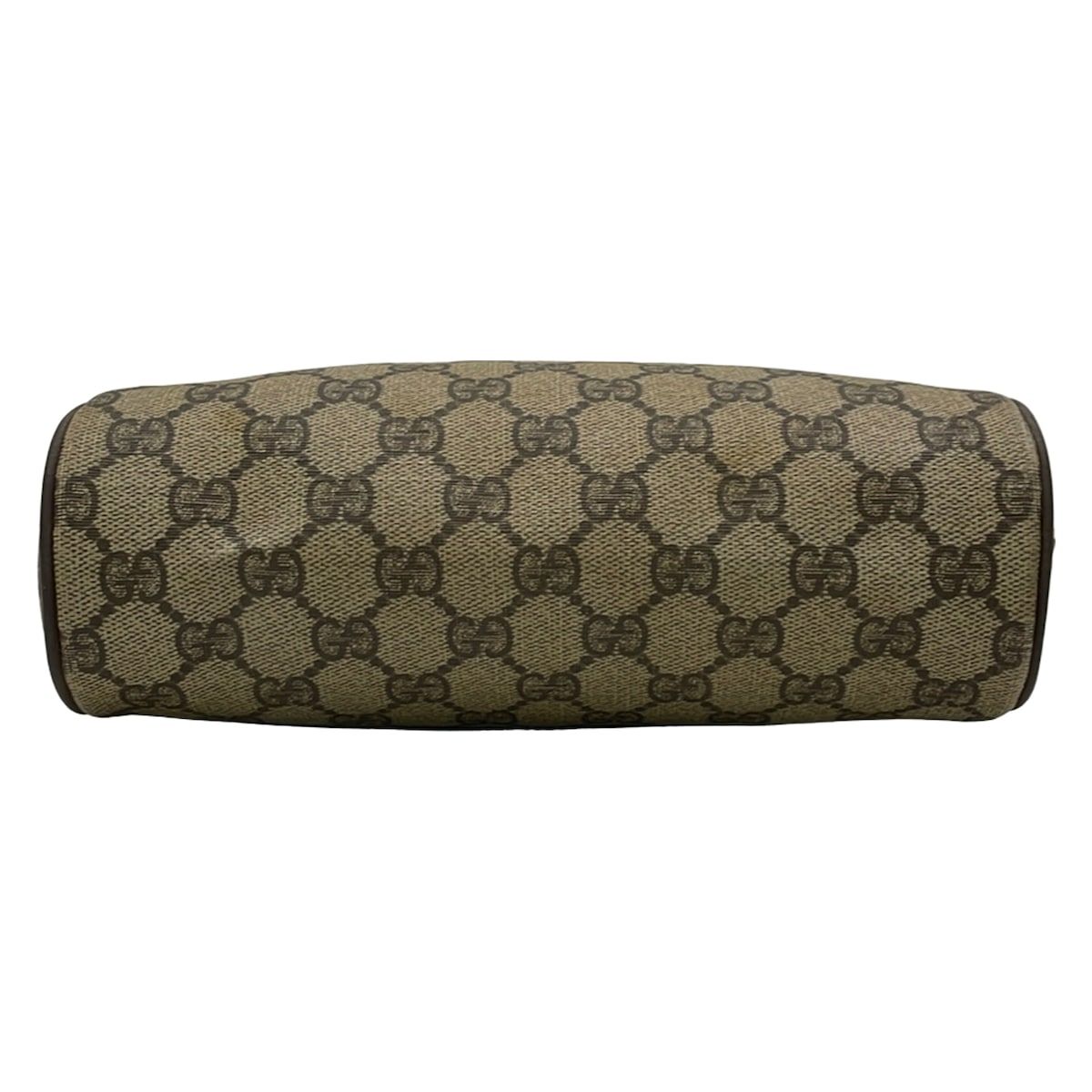 Gucci Shoulder Bag GG Plus Supreme Sherry Interlocking Dark Brown Beige Multi — view 5