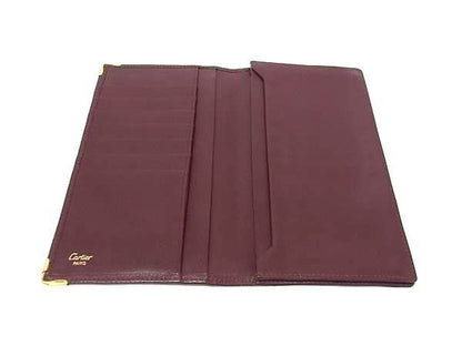Cartier Wallet Must Have Line Bordeaux Leather Bifold — view 3