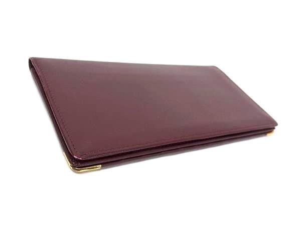 Cartier Wallet Must Have Line Bordeaux Leather Bifold — view 2