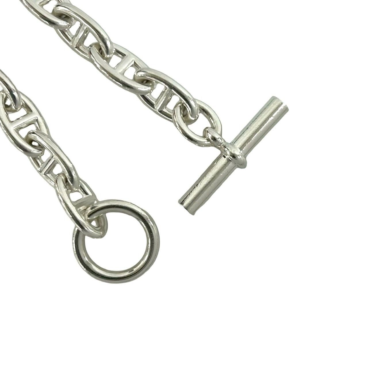 Hermes Chaine D'ancre GM Bracelet 13 Pieces 925 Bangle Silver — view 4