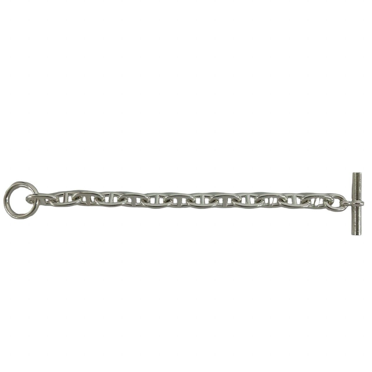 Hermes Chaine D'ancre GM Bracelet 13 Pieces 925 Bangle Silver — view 6