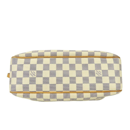 Louis Vuitton Shoulder Bag Syracuse PM Damier Azur Leather White Crossbody — view 4