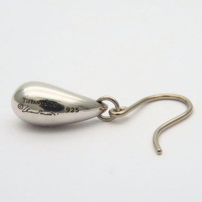 Tiffany & Co Earrings Teardrop 925 Sterling Silver Elsa Peretti Simple — view 5