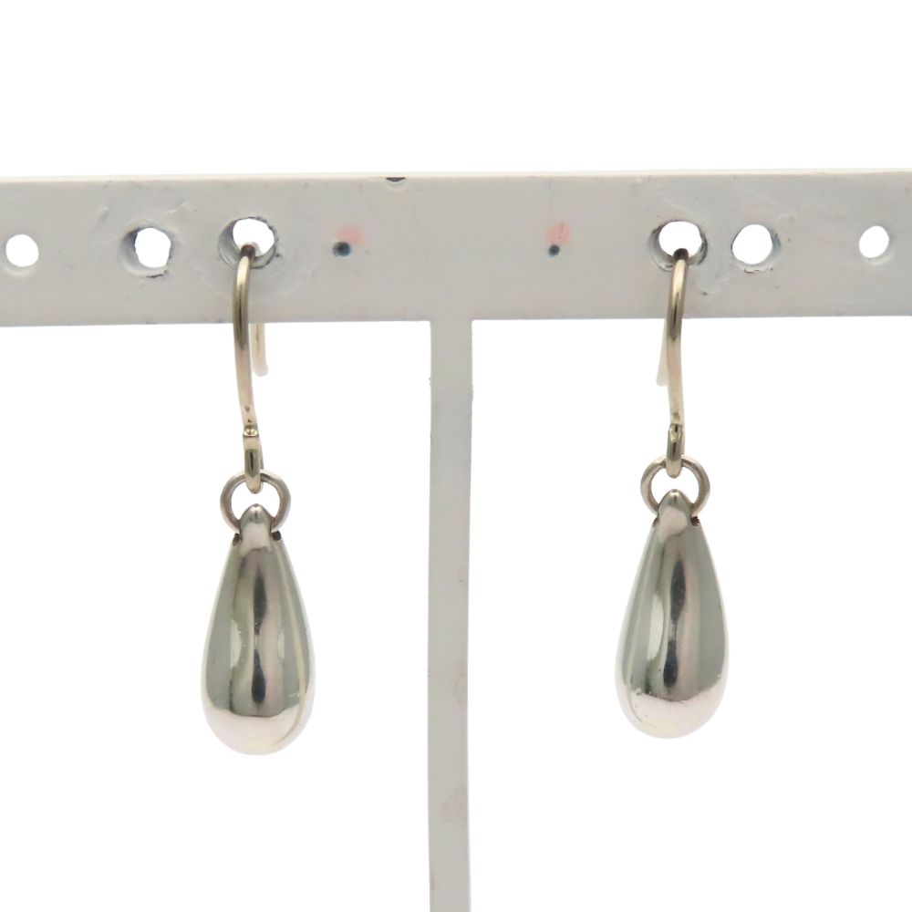 Tiffany & Co Earrings Teardrop 925 Sterling Silver Elsa Peretti Simple — view 2