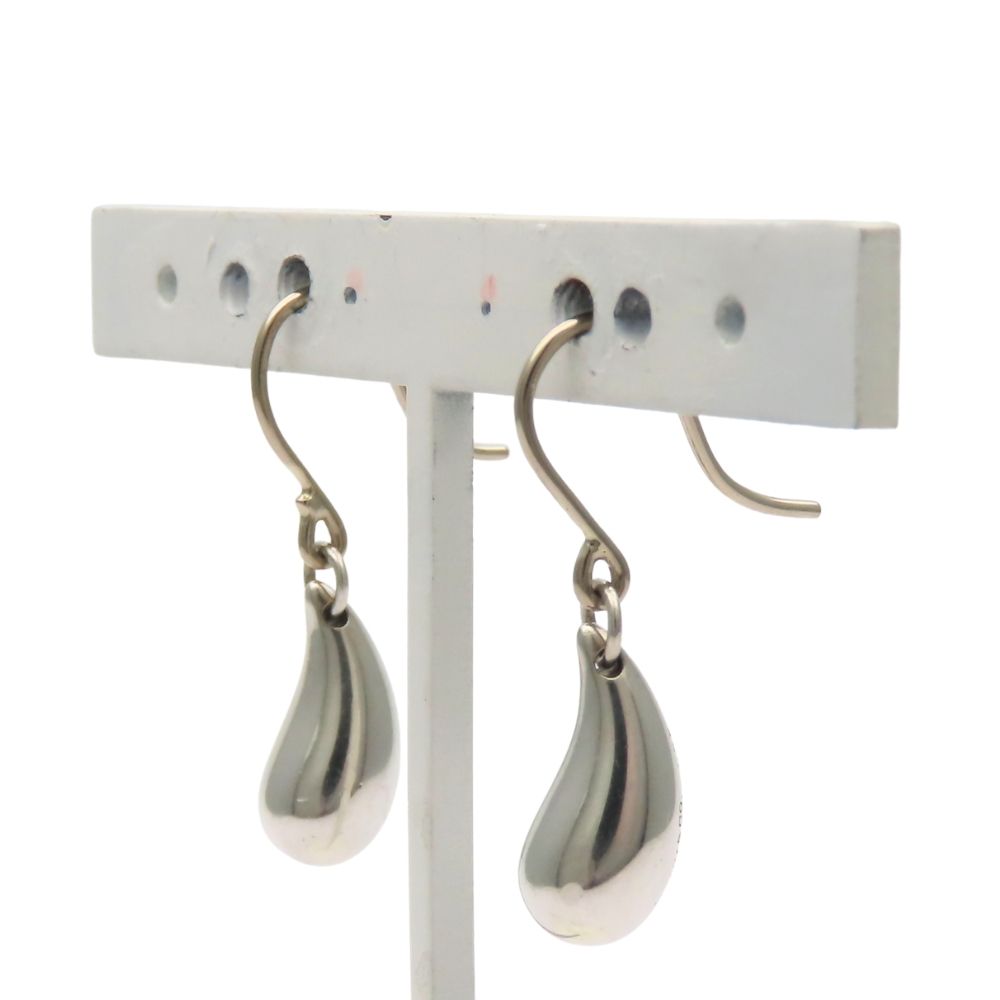 Tiffany & Co Earrings Teardrop 925 Sterling Silver Elsa Peretti Simple — view 3